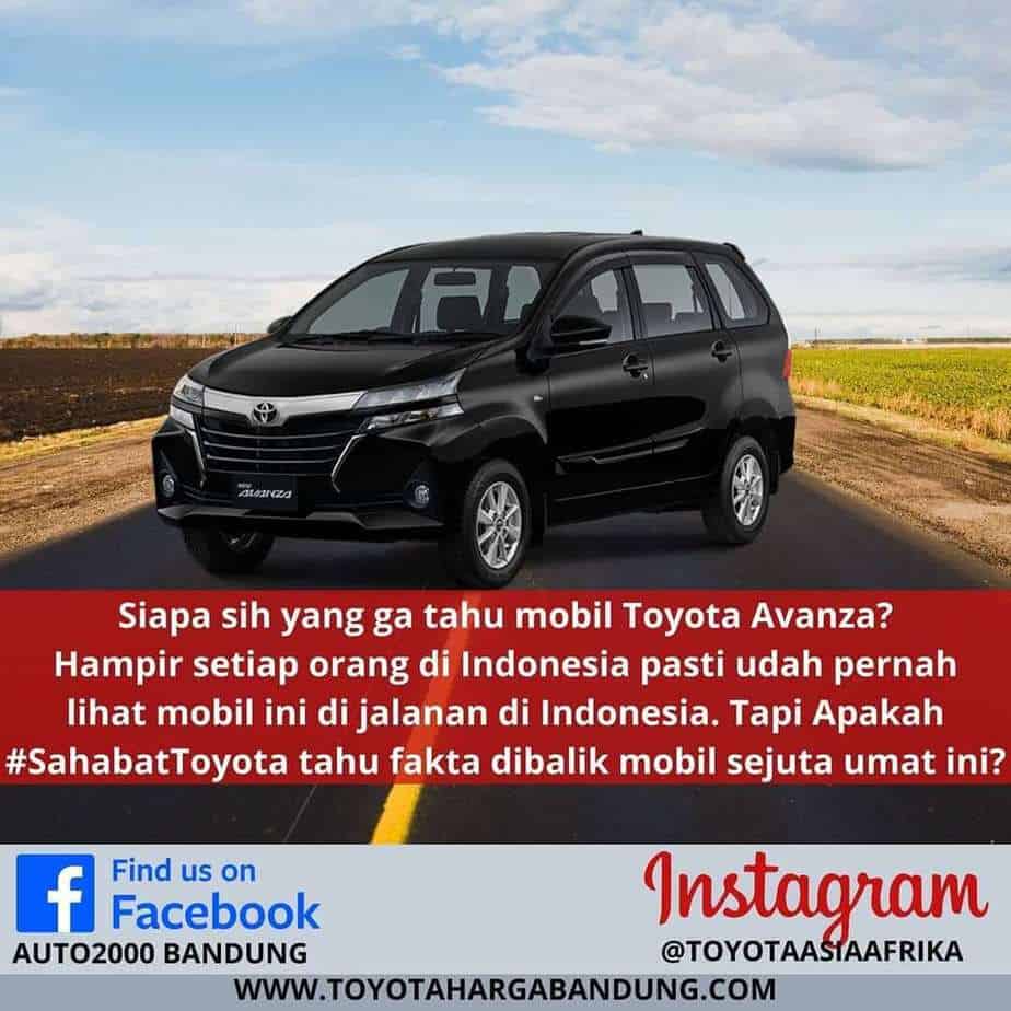 Mobil Sejuta Umat Toyota Avanza