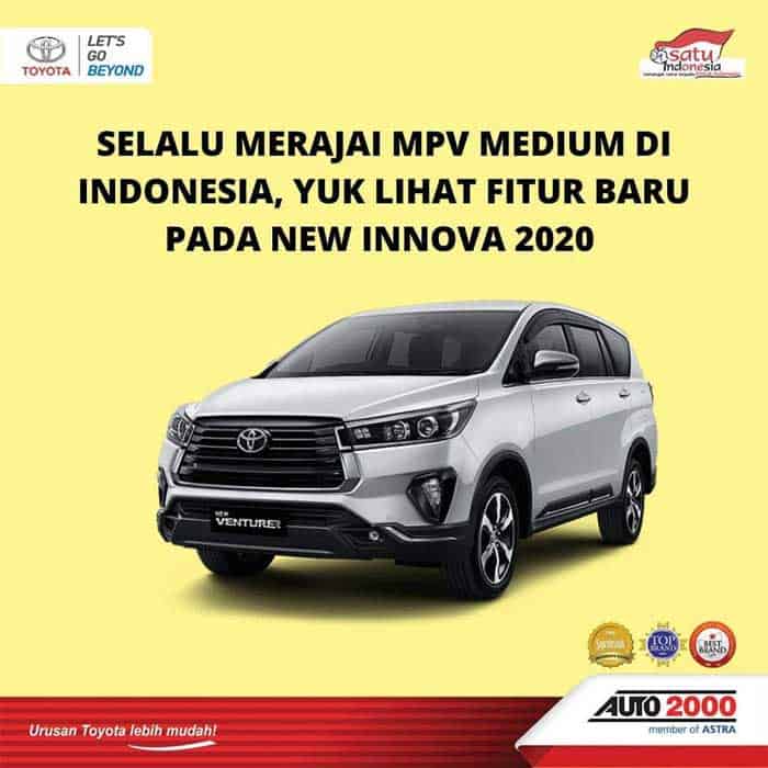 Fitur Toyota Innova 2020