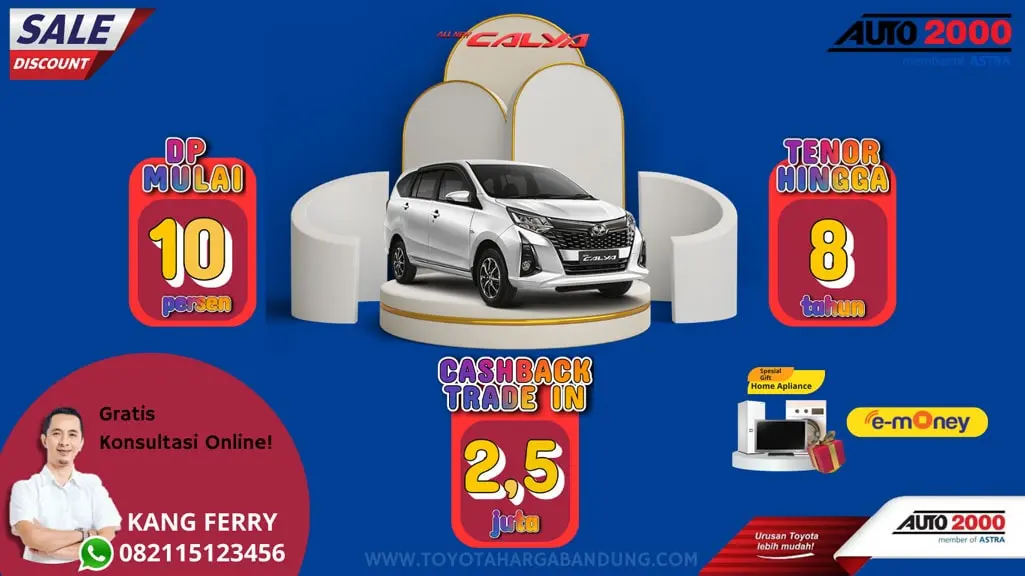 Beli Toyota Calya Baru - Kredit Ringan Toyota Calya