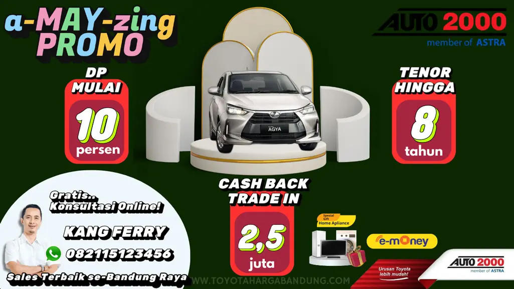 Promo Toyota Agya Bandung