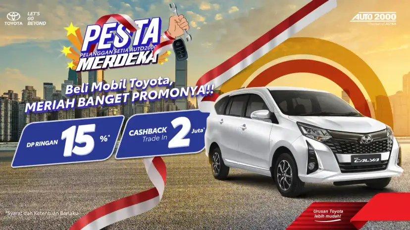 Promo Toyota Calya Bandung - Beli Toyota Calya Baru - Kredit Ringan Toyota Calya
