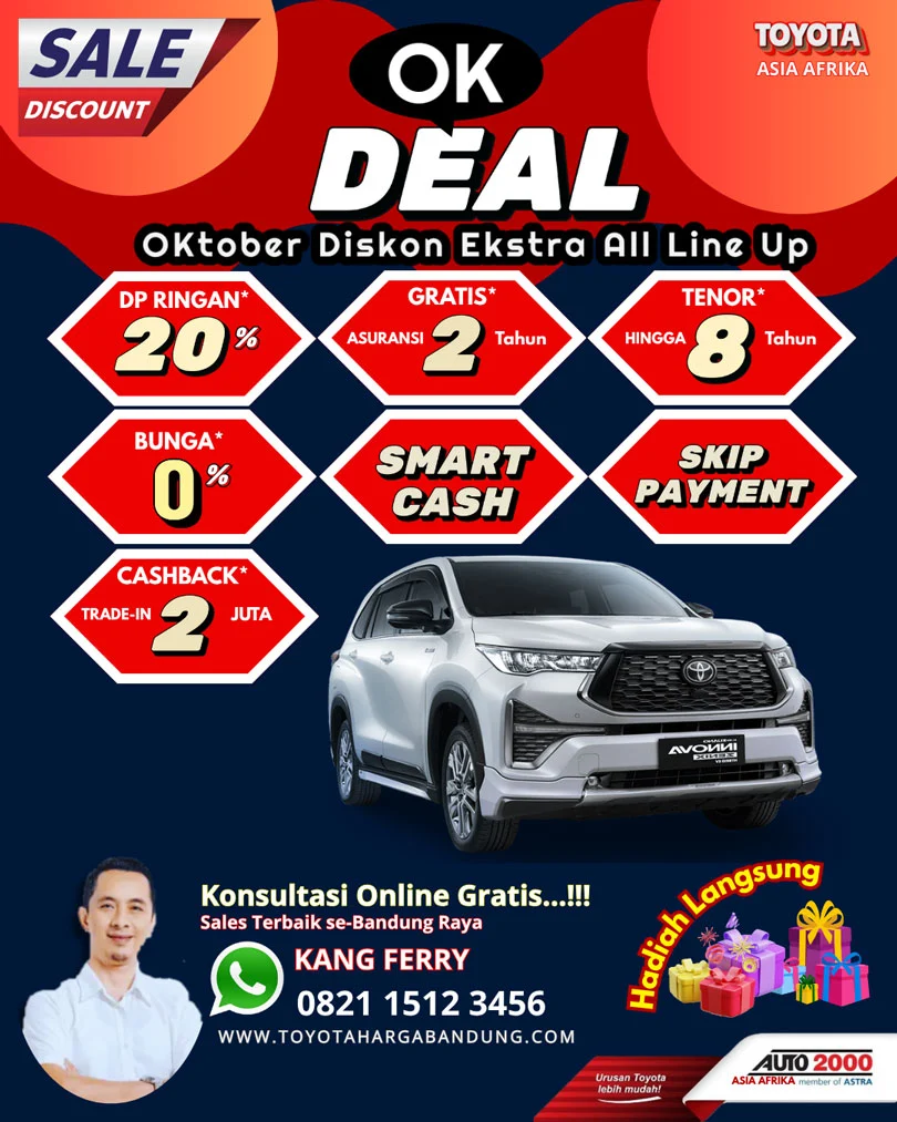 Promo Toyota Innova Bandung - Beli Toyota Innova Baru