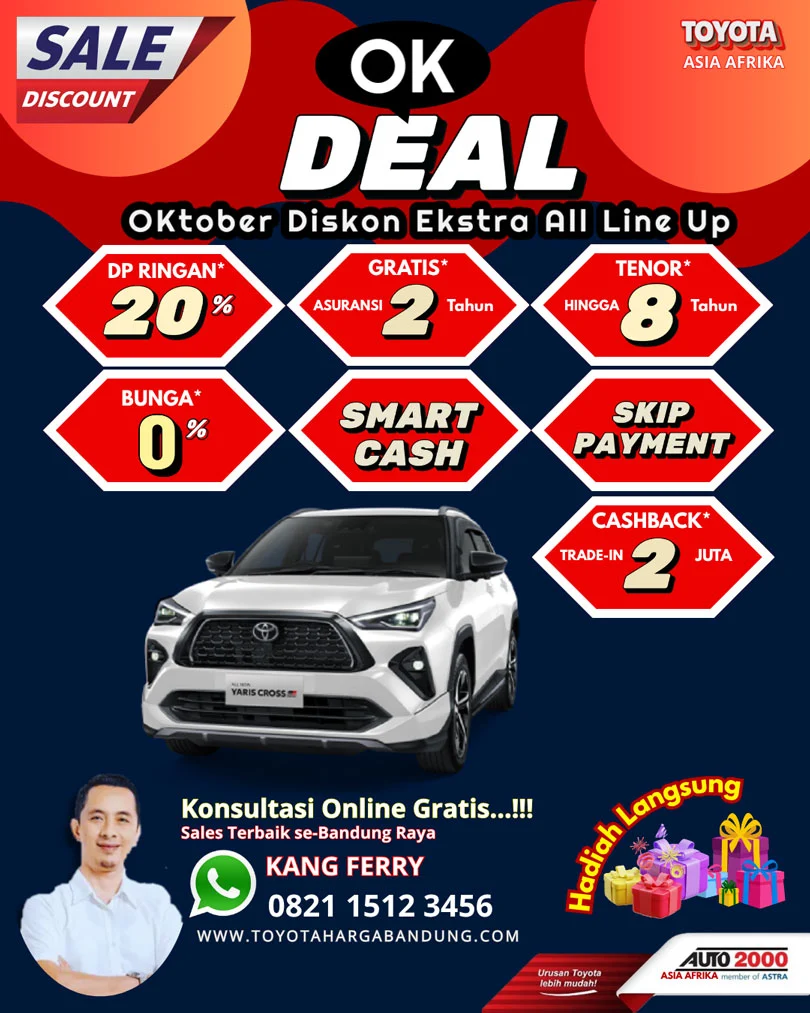 Promo Toyota Yaris Bandung - Beli Toyota Yaris Baru