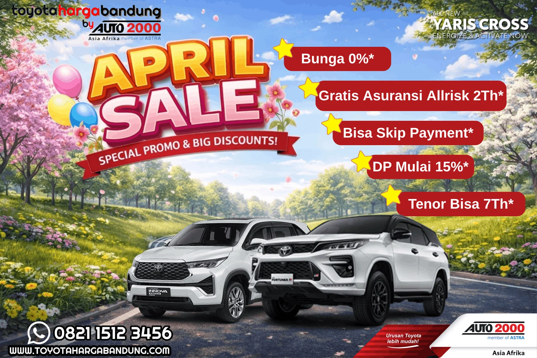 Promo Toyota Bandung - Dealer Toyota Bandung - Auto2000 Asia Afrika Bandung