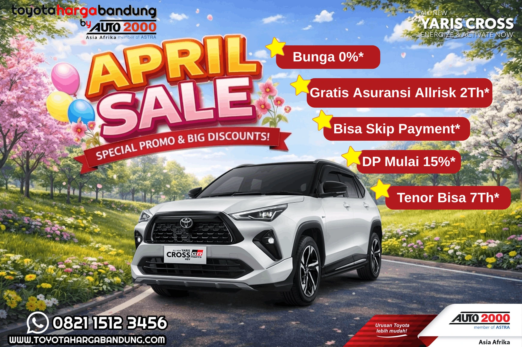 Promo Toyota Yaris Bandung - Beli Toyota Yaris Baru - Harga Toyota Raize Bandung