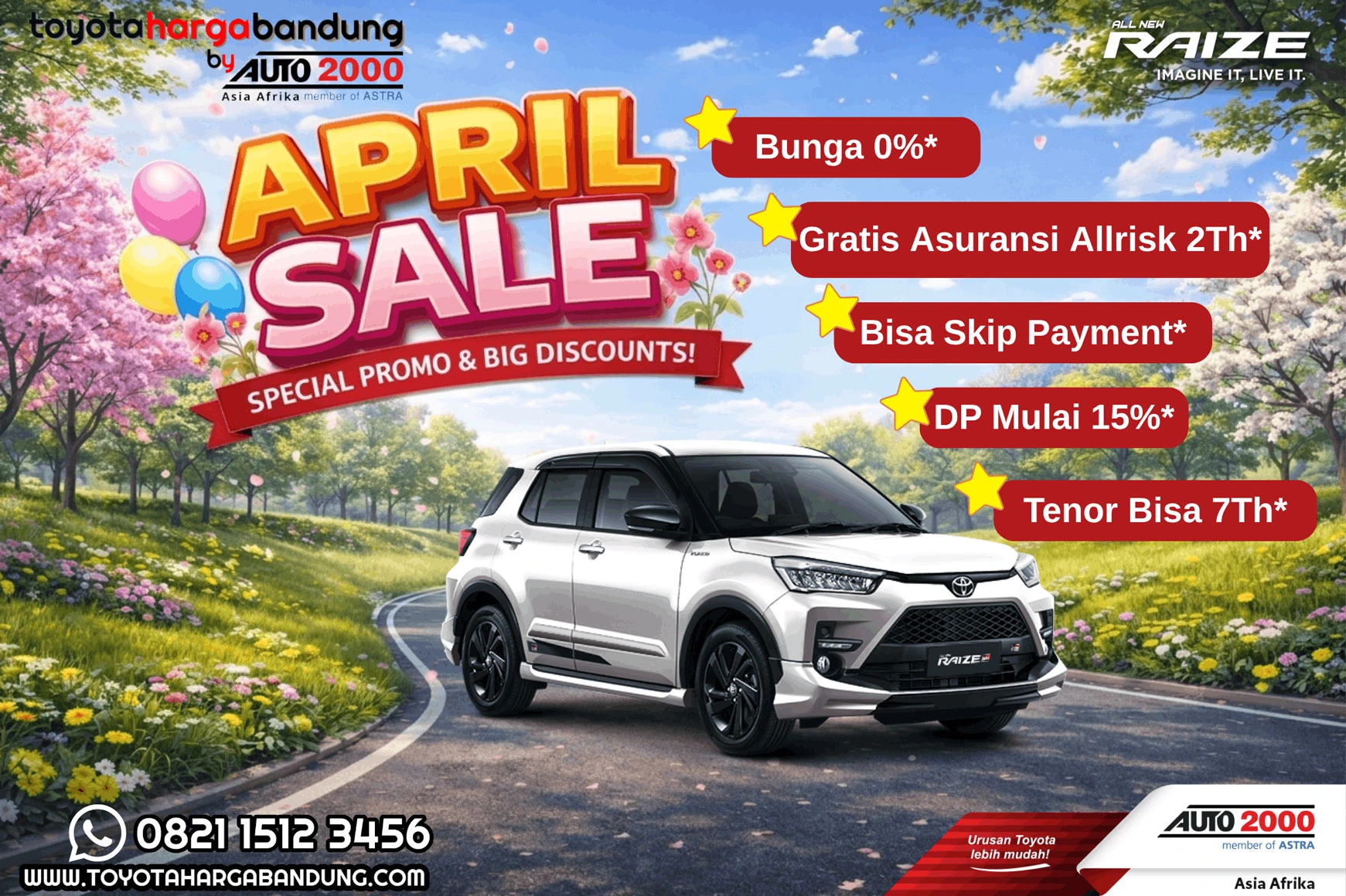 Harga Toyota Raize Bandung - Promo Toyota Raize Bandung
