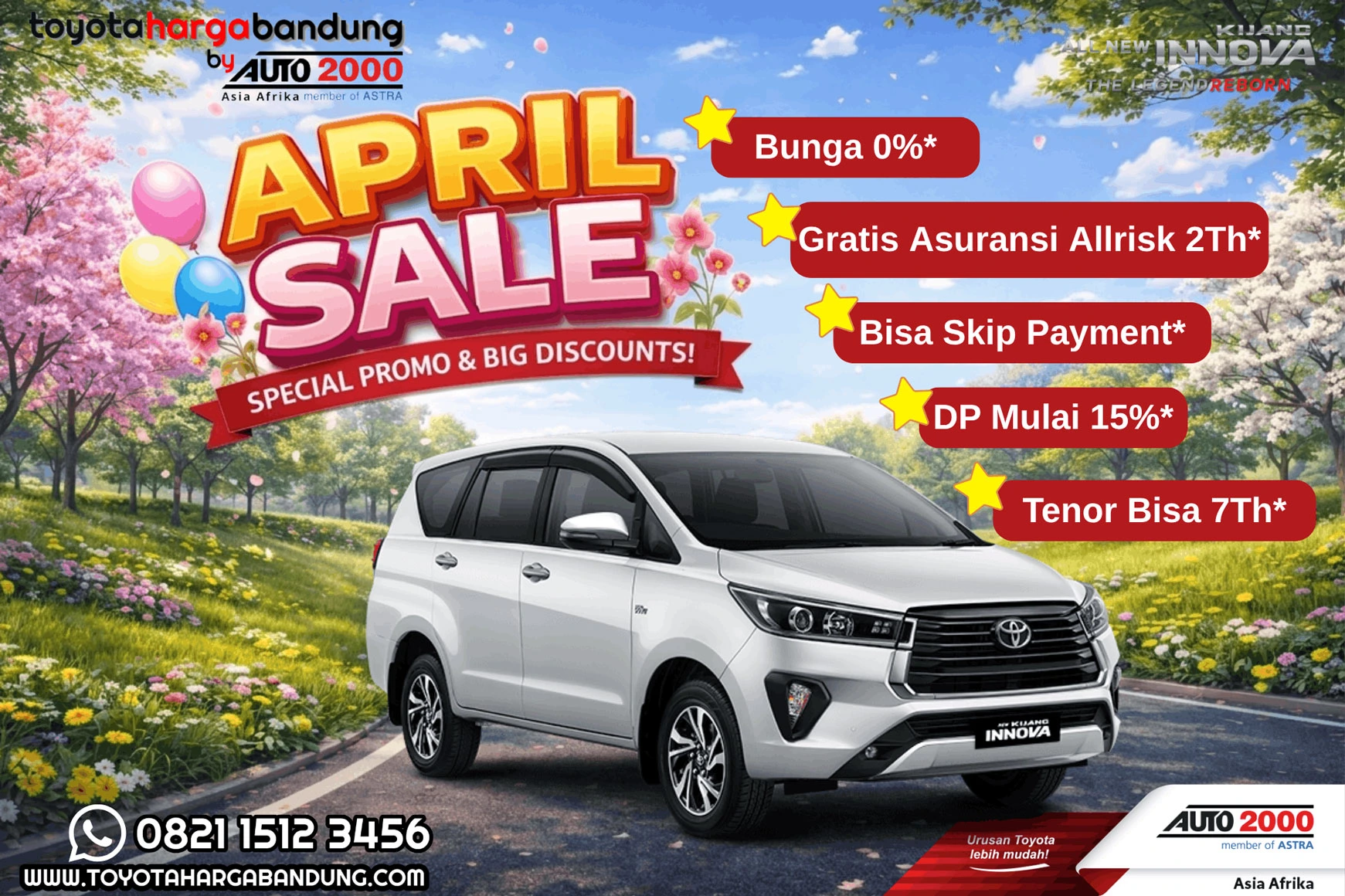 Promo Toyota Innova Bandung 2 - Beli Toyota Innova Baru - Harga Mobil Innova Reborn Terbaru