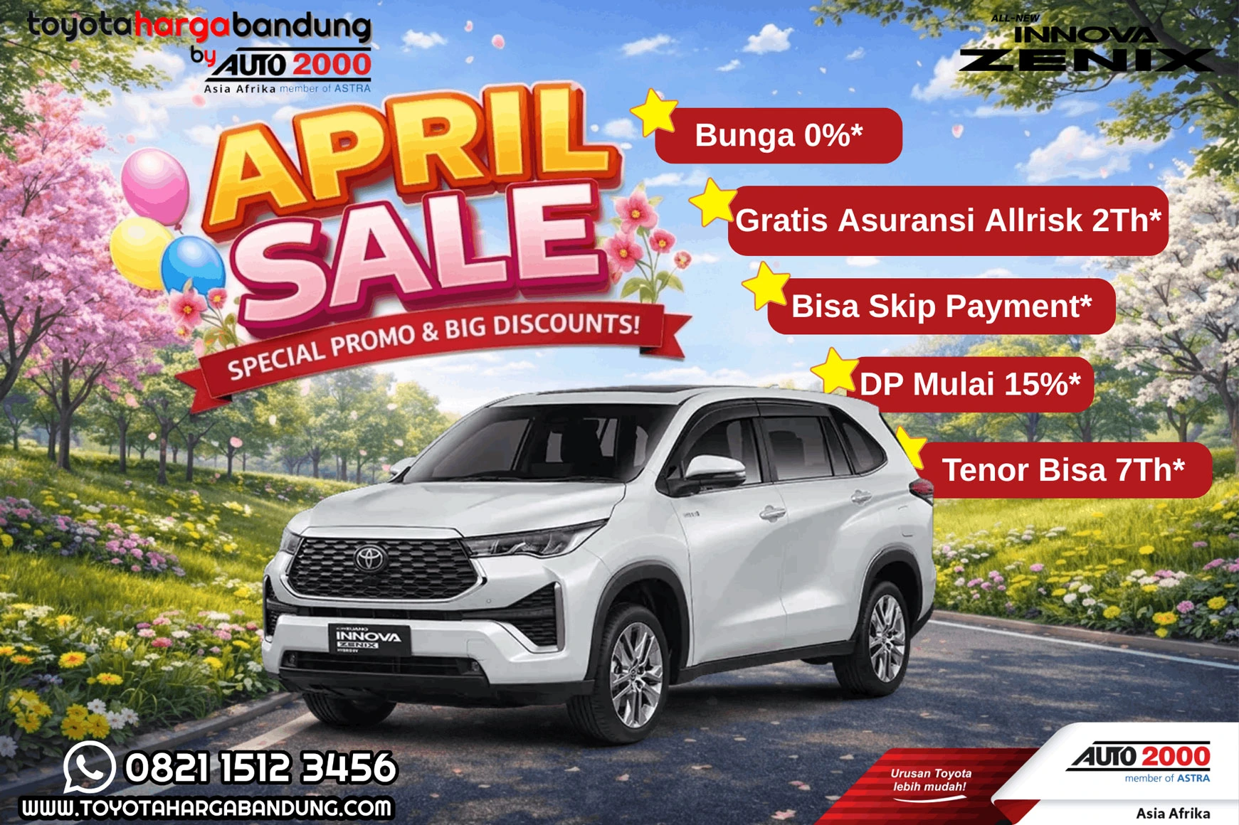Promo Toyota Innova Bandung - Beli Toyota Innova Baru - Harga Mobil Innova Reborn Terbaru