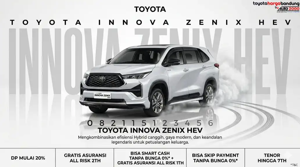 Promo Toyota Innova Bandung - Beli Toyota Innova Baru - Harga Mobil Innova Reborn Terbaru