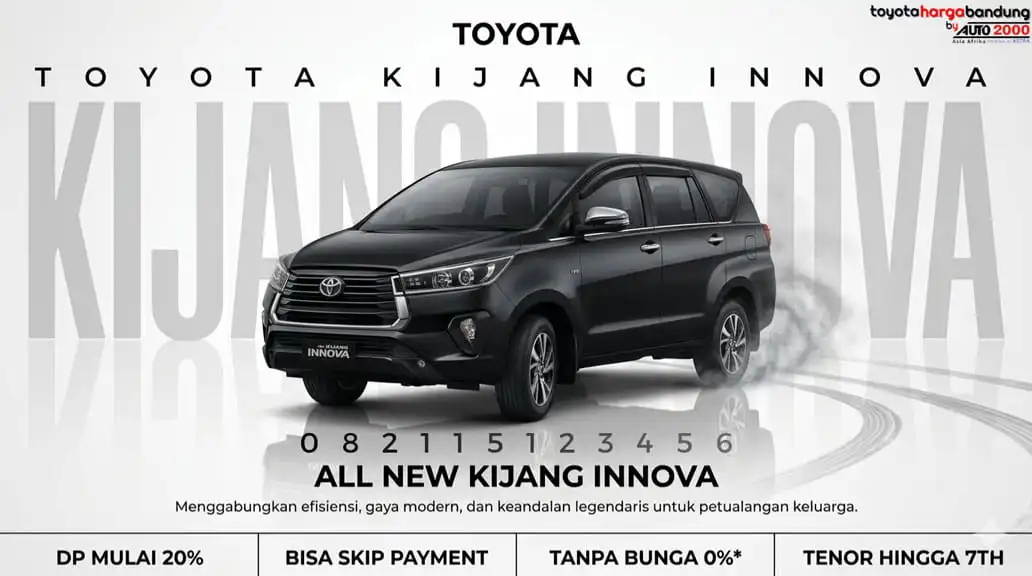 Promo Toyota Innova Bandung 2 - Beli Toyota Innova Baru - Harga Mobil Innova Reborn Terbaru