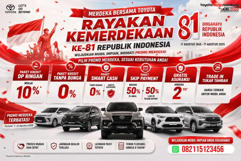 Promo Toyota Bandung