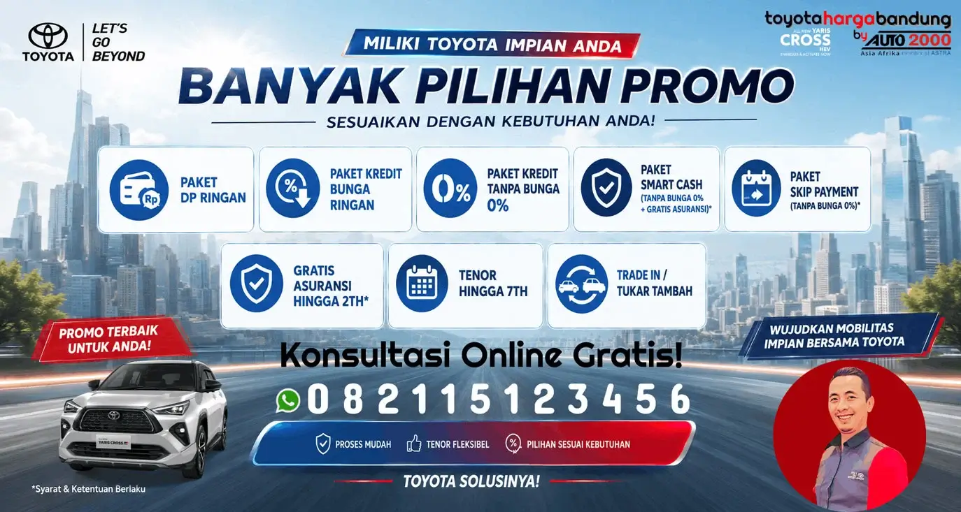 Promo Toyota Yaris Bandung - Beli Toyota Yaris Baru - Harga Toyota Raize Bandung