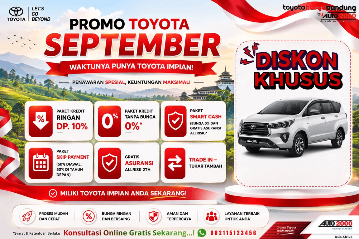 Promo Toyota Innova Bandung 2 - Beli Toyota Innova Baru - Harga Mobil Innova Reborn Terbaru