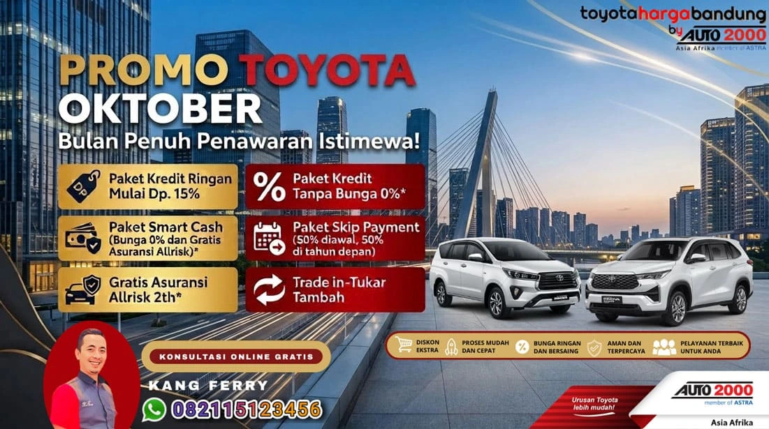 Promo Toyota Innova Bandung - Beli Toyota Innova Baru - Harga Mobil Innova Reborn Terbaru
